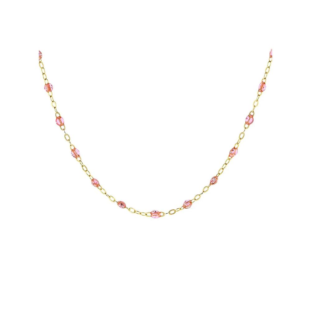 Колье Classic Gigi из желтого золота с бусинами 2