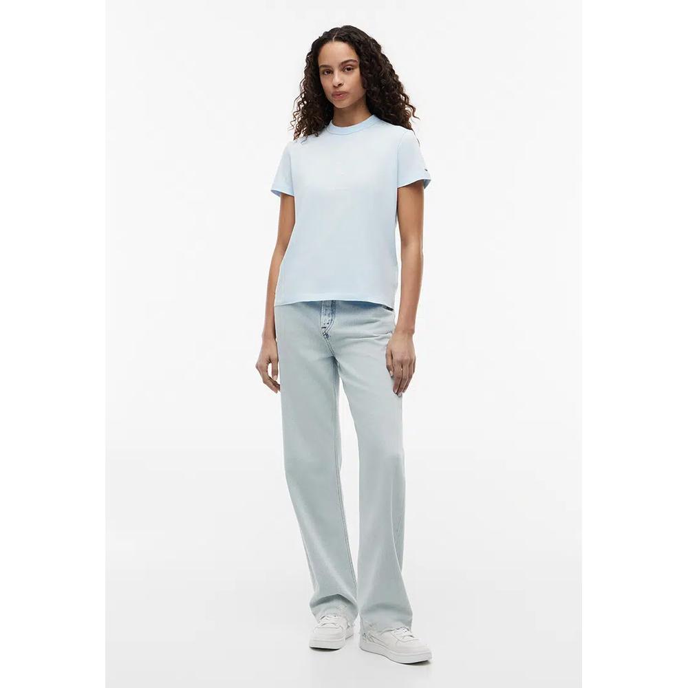 ФУТБОЛКА С КОРОТКИМ РУКАВОМ HERITAGE LOGO - Tommy Jeans 4