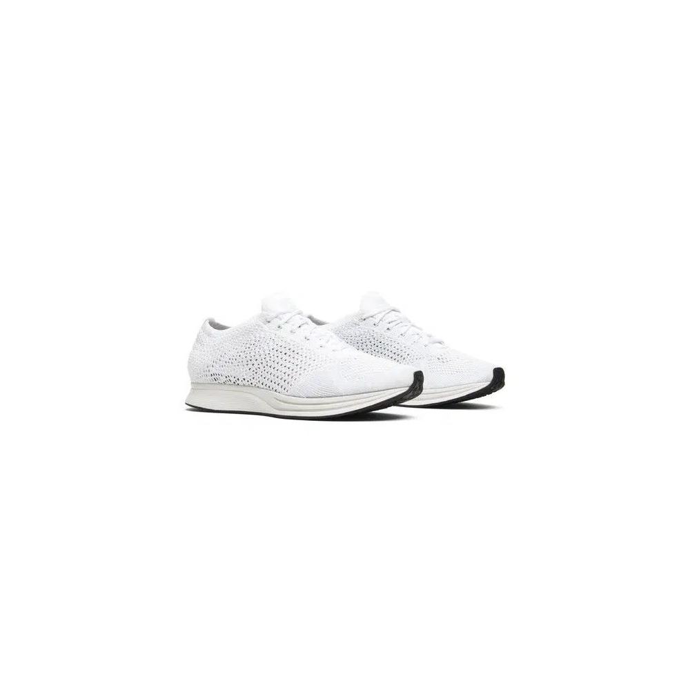 Кроссовки Nike Flyknit Racer 'Triple White' 8