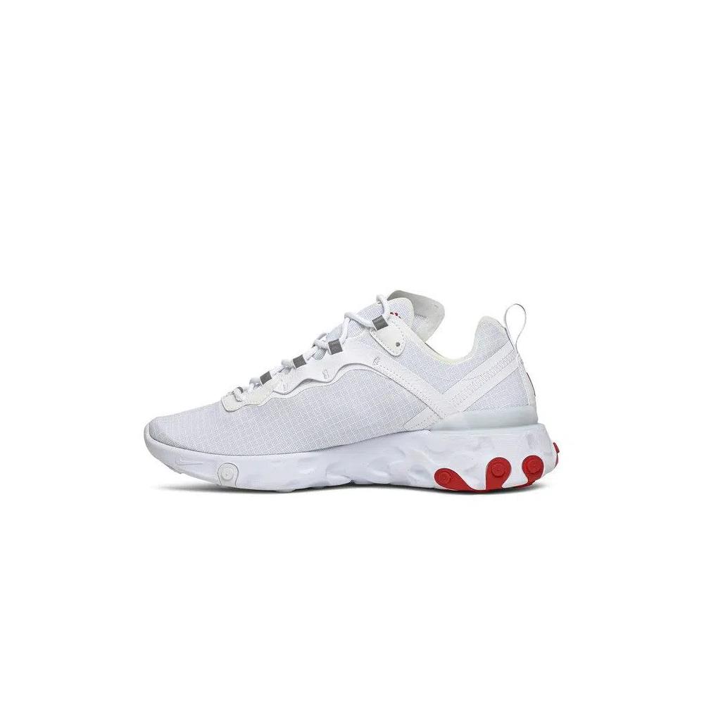 Кроссовки Nike React Element 55 'White University Red' 3