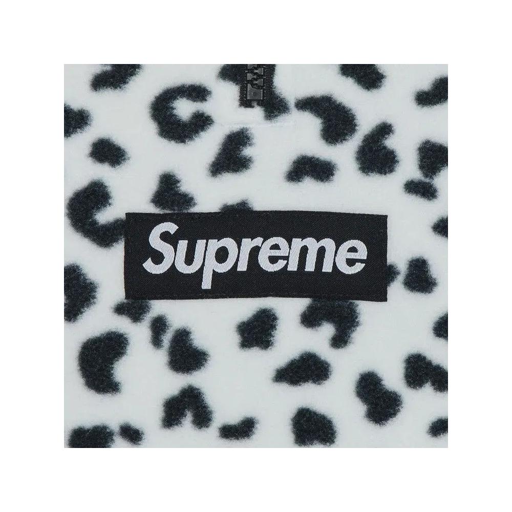 Худи Supreme Polartec Facemask Half Zip Hooded Sweatshirt 'Леопардовый' 2