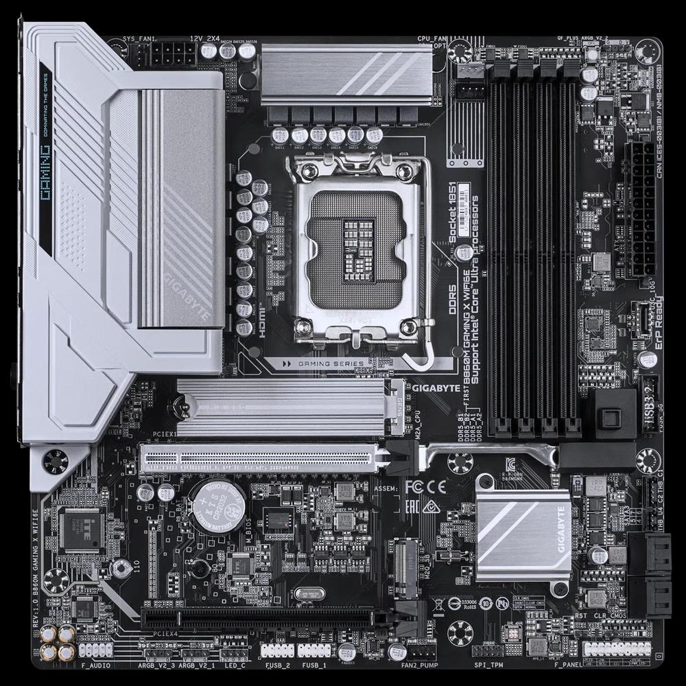 GIGABYTE B860M GAMING X WIFI 6E MATX материнская плата (DDR5) 2