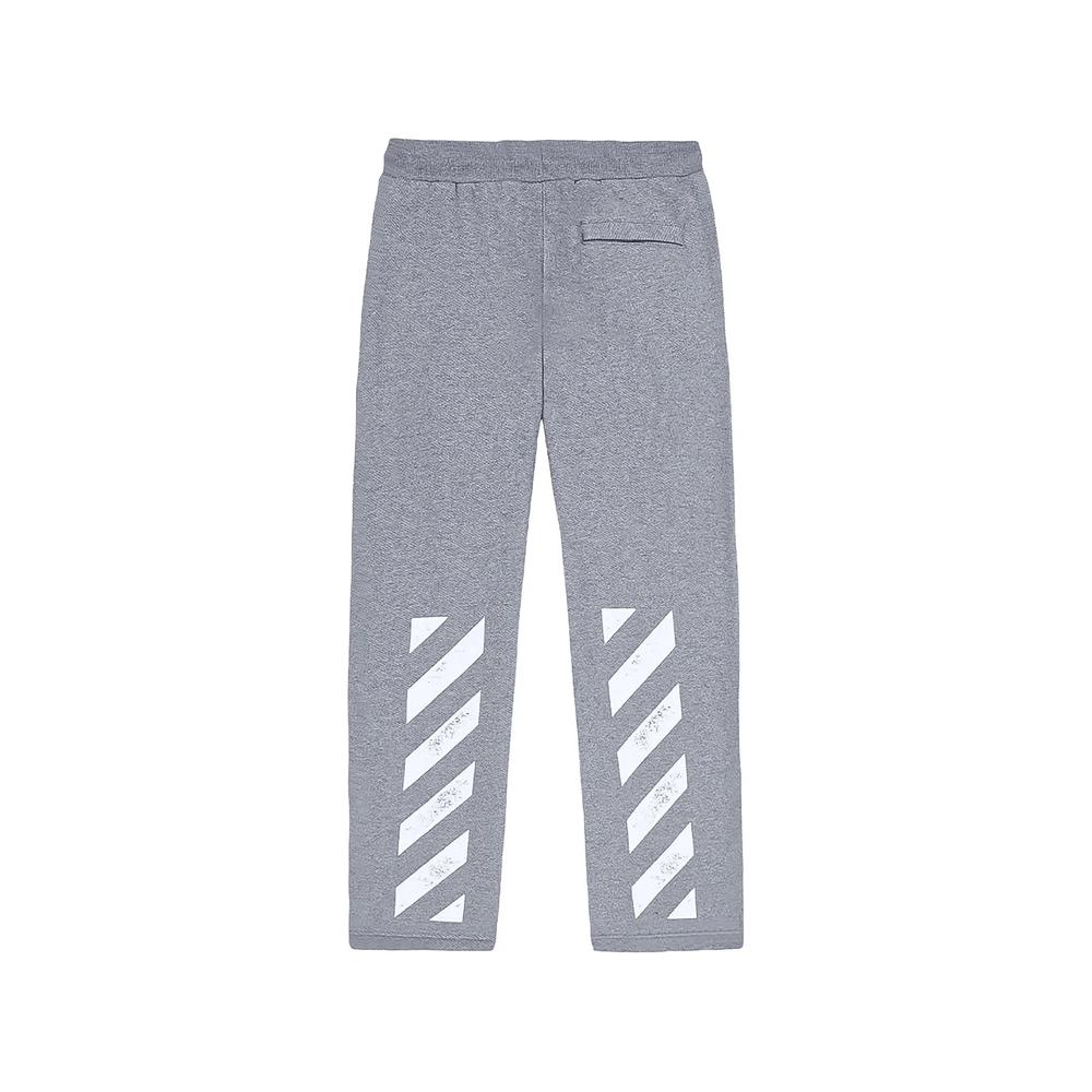 Diag-print track pants 2