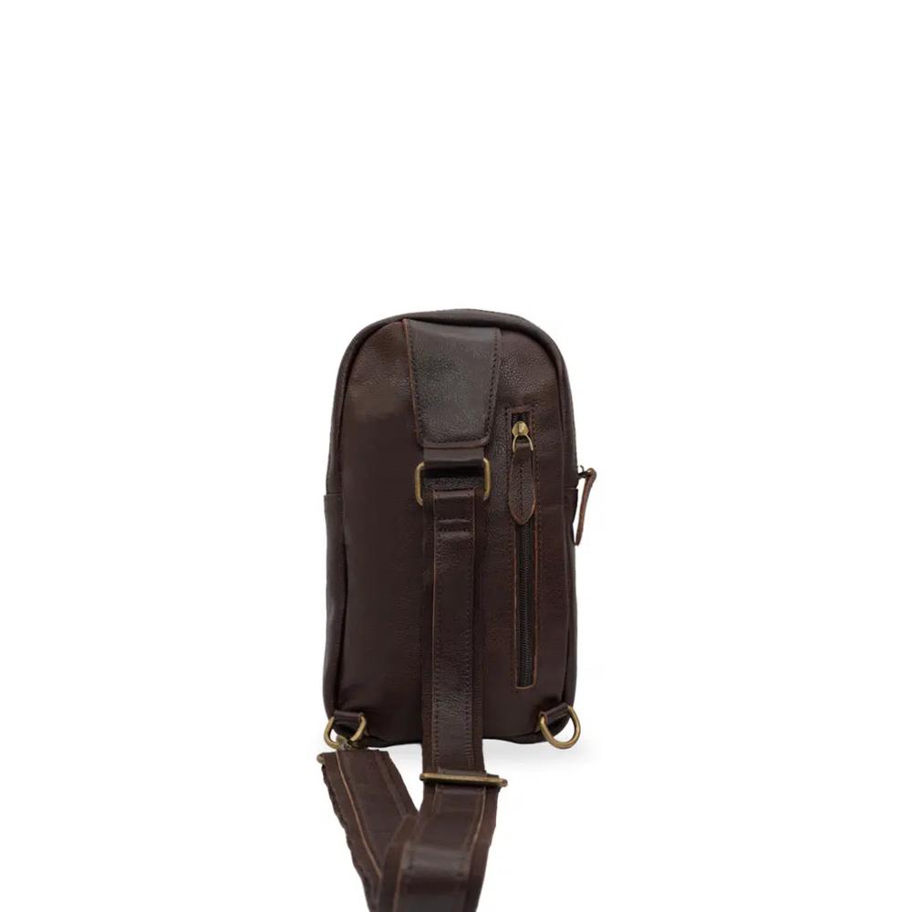 Кожаная сумка через плечо Cartago Walnut Crossbody 2