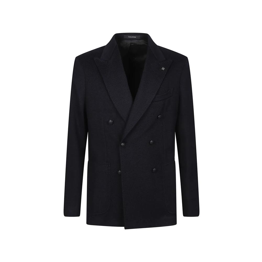 double-breasted peak-lapel suit jacket 1