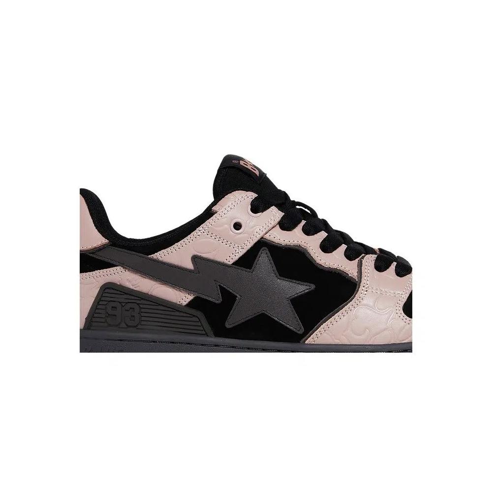 Кроссовки BAPE Sk8 Sta 'Pink Black' 2