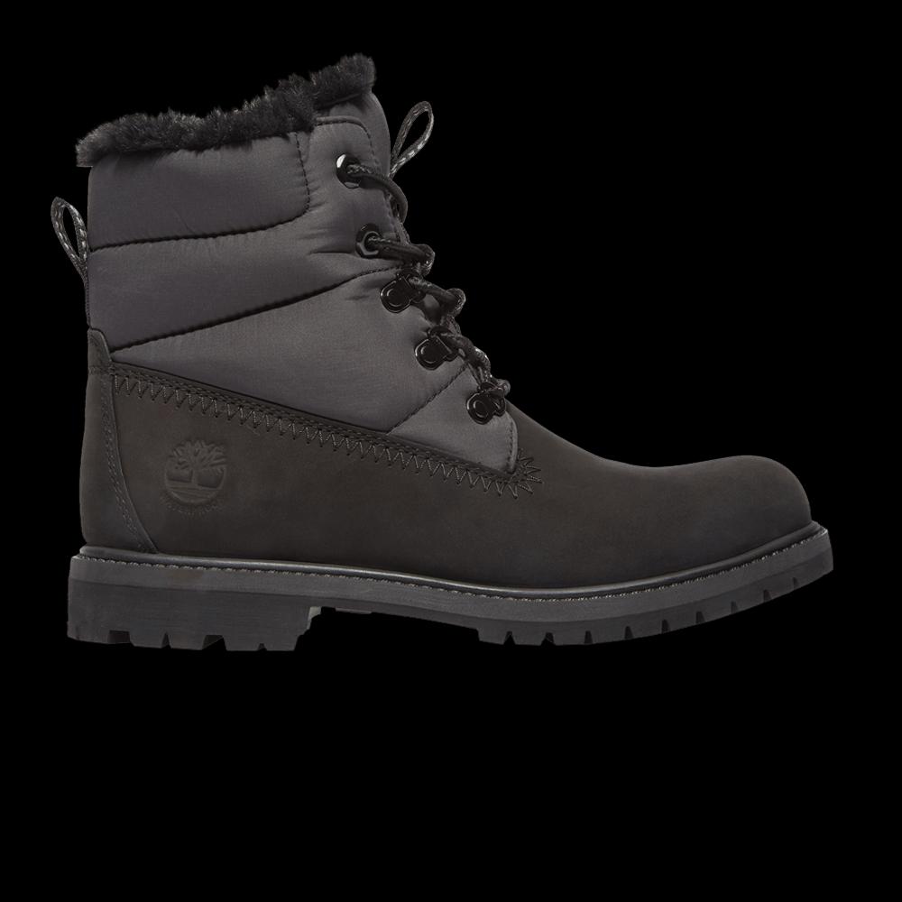 Ботинки Timberland Wmns 6-Inch Puffer Boot 'Черный Серый' 1