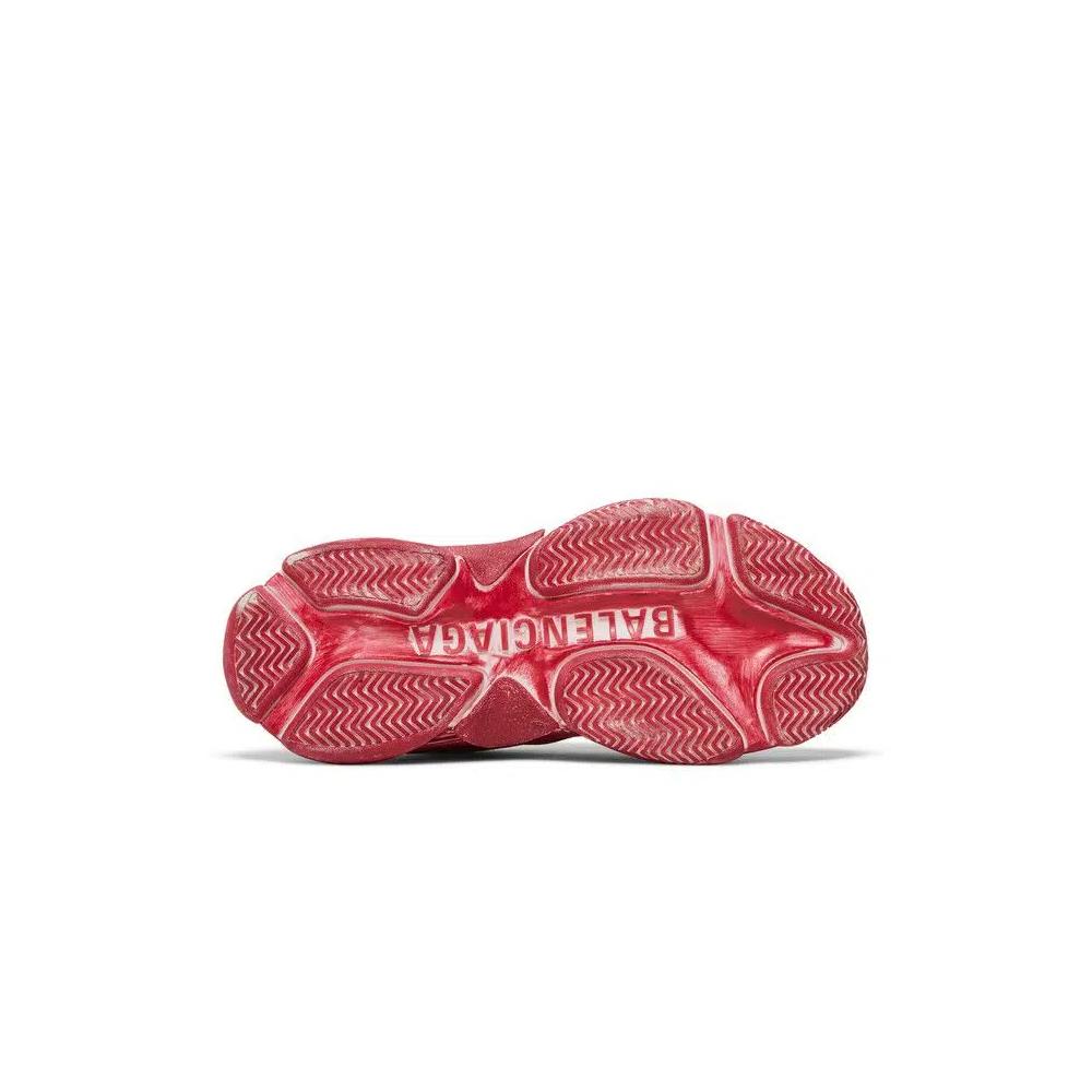 Кроссовки Balenciaga Triple S Sneaker 'Dark Red' 4