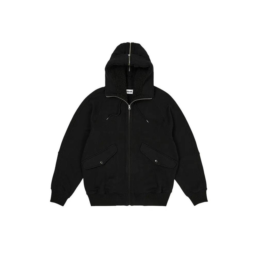 Бомберы Palace Split Hood Бомбер-толстовка 'Black' 1