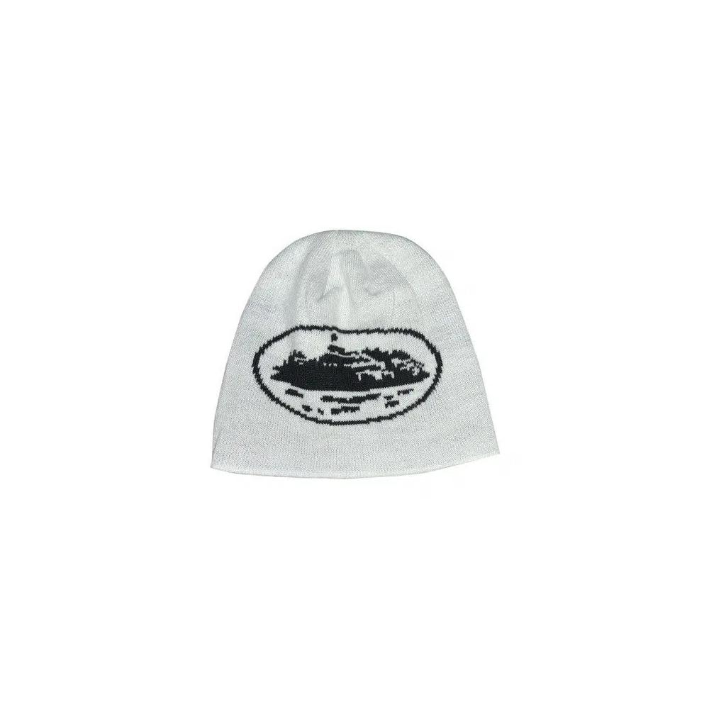 Бини Corteiz Alcatraz Beanie 'White' 1
