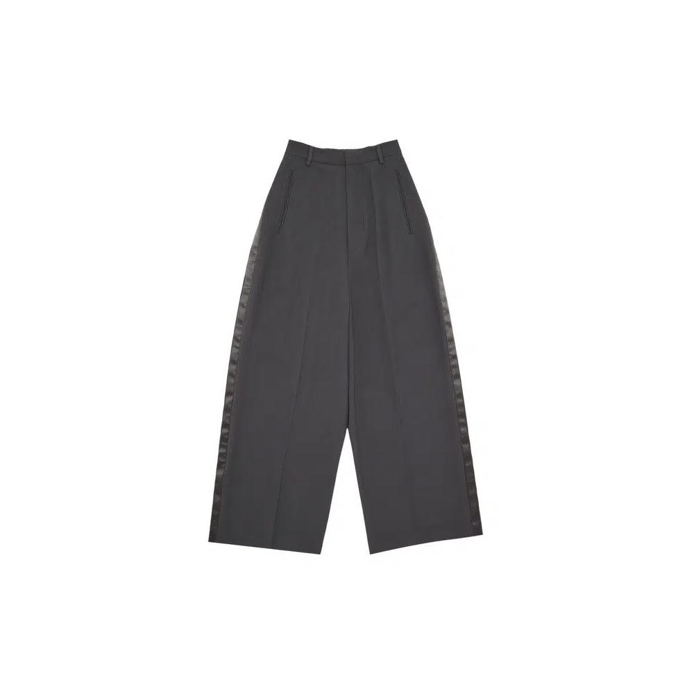 Брюки MM6 Maison Margiela Light Stretch Gabardine 'Dark Grey' 1