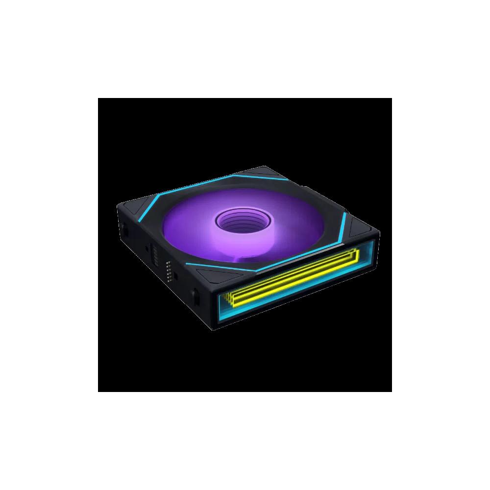 LIAN LI UNI FAN SL-INF WIRELESS Reversed Blade 120 мм обратный вентилятор - черный 1