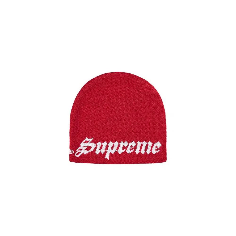 Бини Supreme New Era Ghostface Beanie 'Red' 2