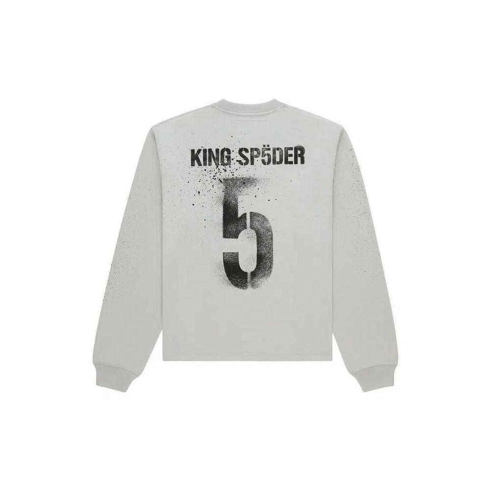 Футболка с длинным рукавом Sp5der Wwweb Long-Sleeve 'Sport Grey' 2