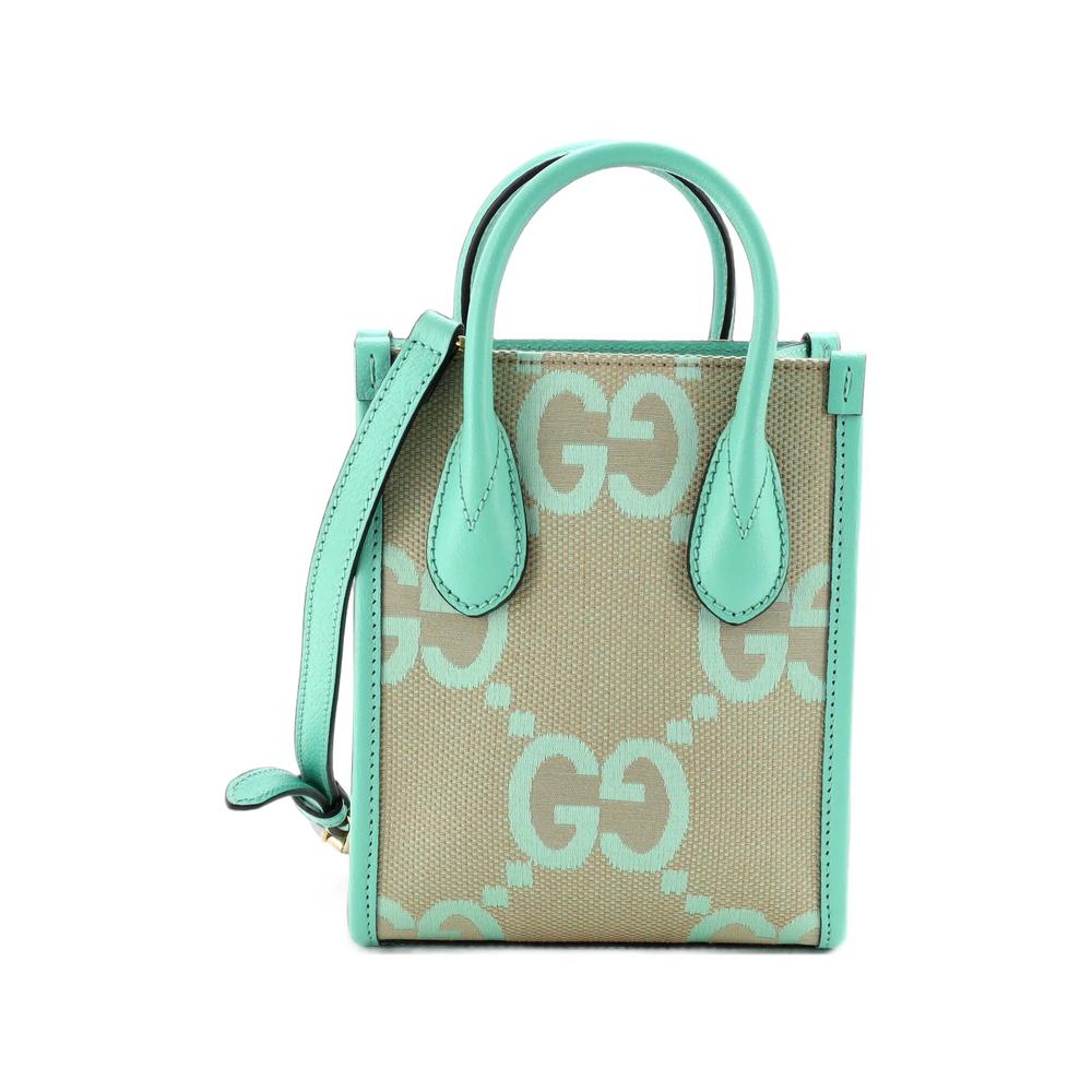 Vertical Tote Jumbo GG Canvas Mini crossbody bag 2