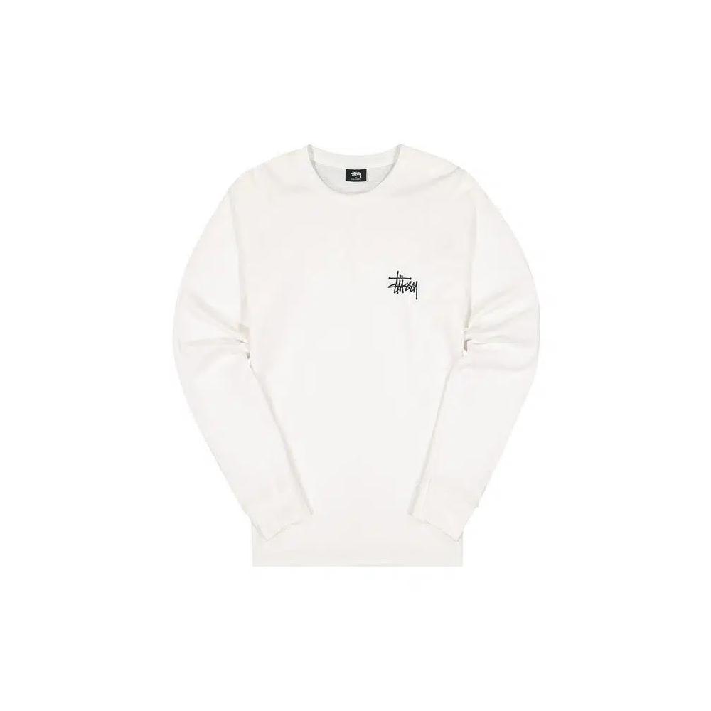 Футболки Stussy Basic Long-Sleeve Tee 'White' 1