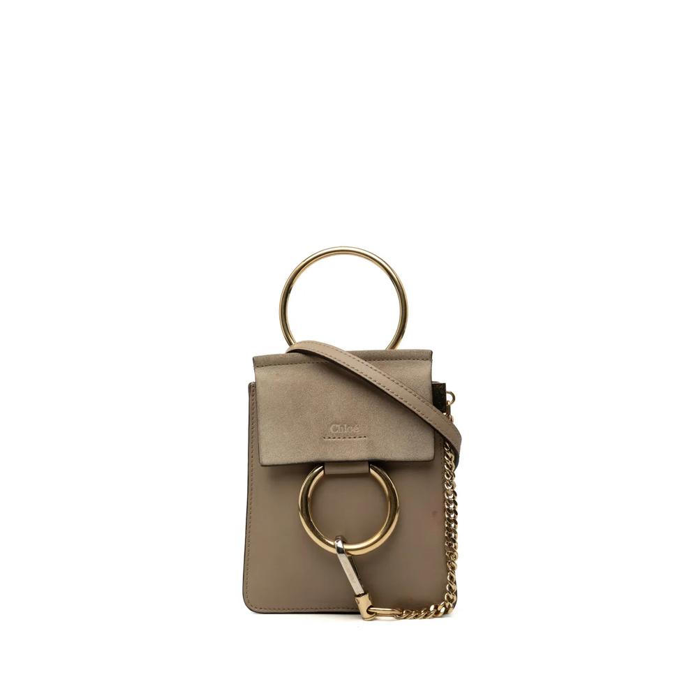 Сумка-сэтчел Calfskin and Suede Faye Bracelet Bag размера мини (2016 год) 1