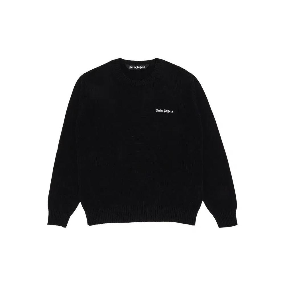 Свитеры Palm Angels Classic Logo Sweater 'Black' 1