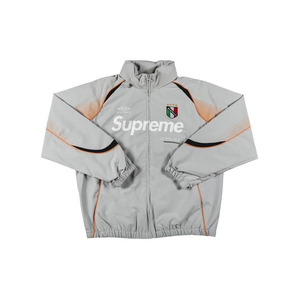 Трековые куртки Supreme x Umbro Track Jacket 'Grey' 1