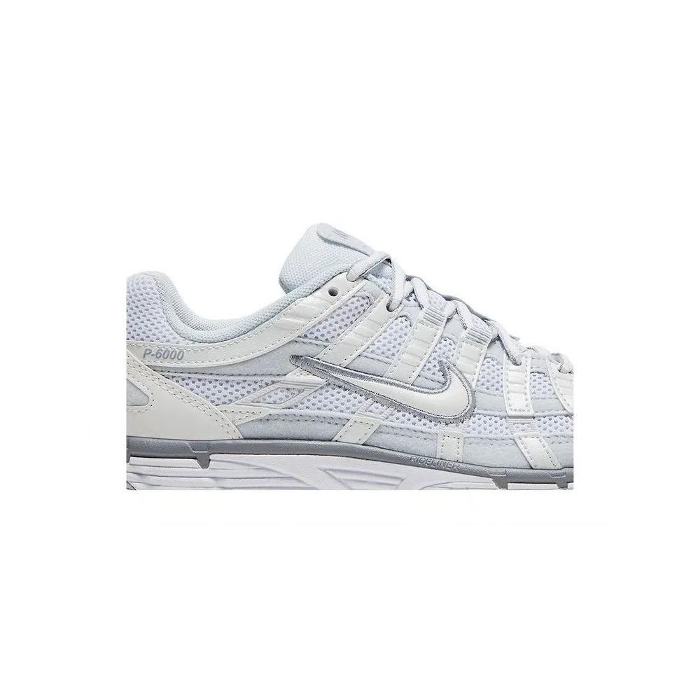 Кроссовки Nike женские P-6000 'Metallic Summit White' 2