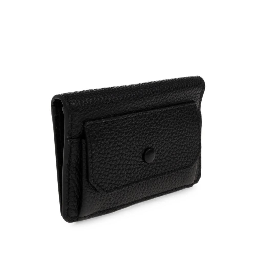 grained leather card holder 3