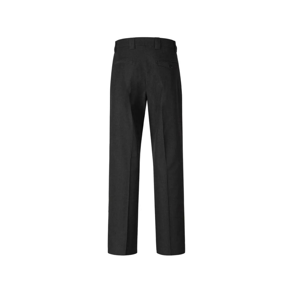 pleated straight-leg trousers 2