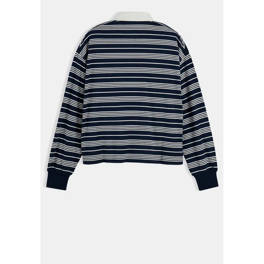 Поло-свитшот с длинным рукавом Rugby Stripe - Tommy Mainline 6