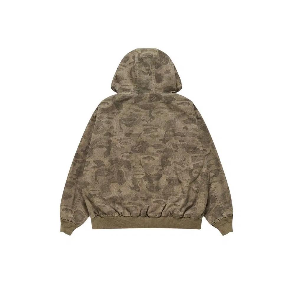 Верхняя одежда BAPE x KidSuper Solid Camo Jacquard Jacket 'Бежевый' 2