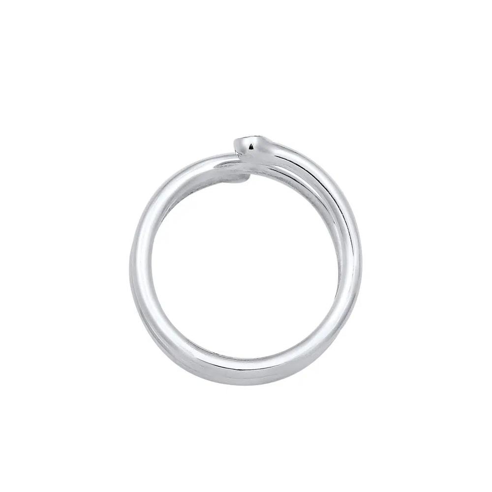 Кольцо Twisted Geo с кристаллами Swarovski® 4