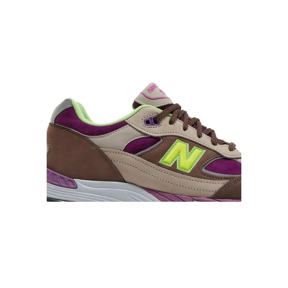 Кроссовки Stray Rats x New Balance 991 Made in England 'Purple Green' 2