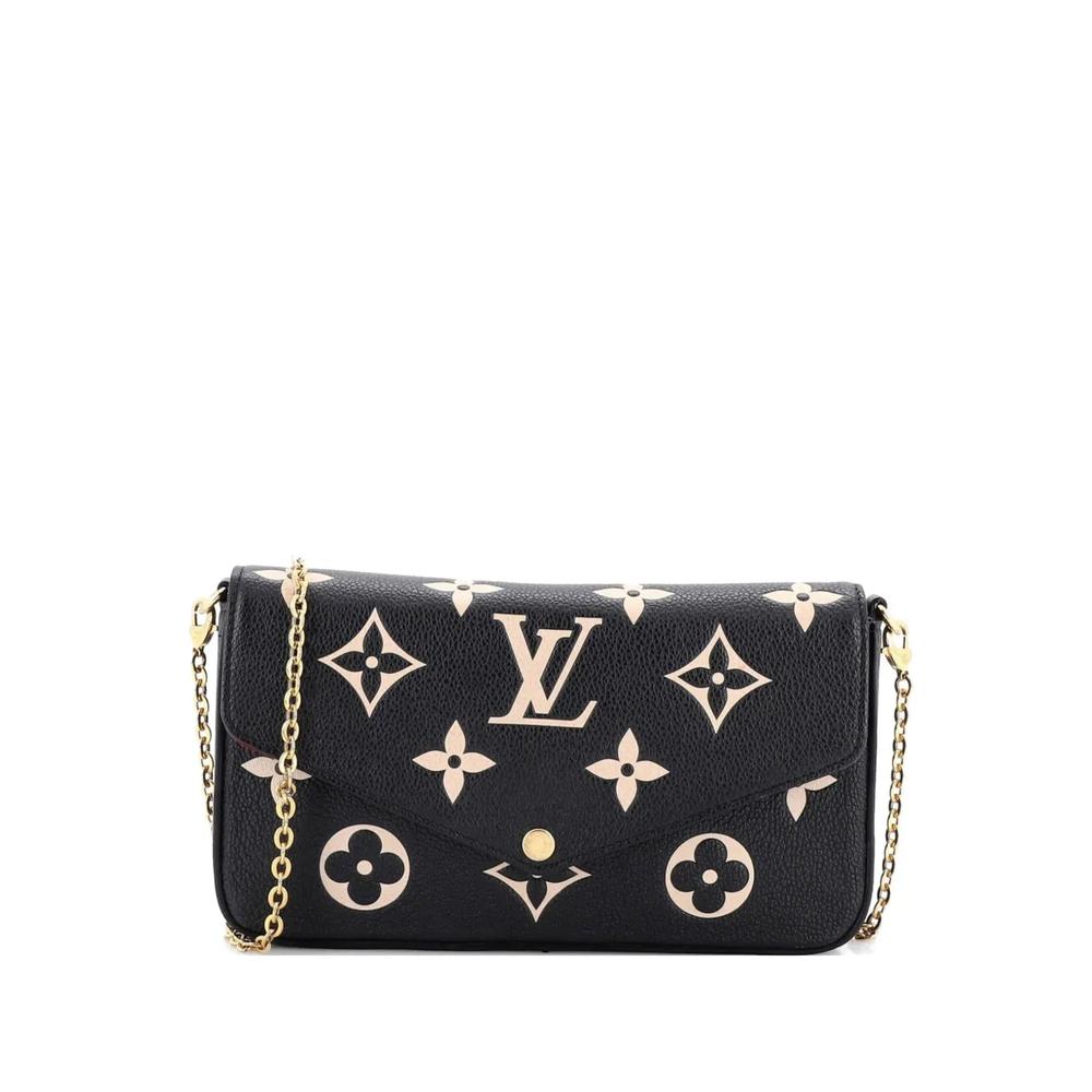Сумка через плечо Felicie Pochette Bicolor Monogram Empreinte Giant 1