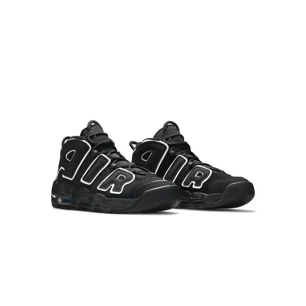 Кроссовки Nike Air More Uptempo GS 'Black' 2020 8