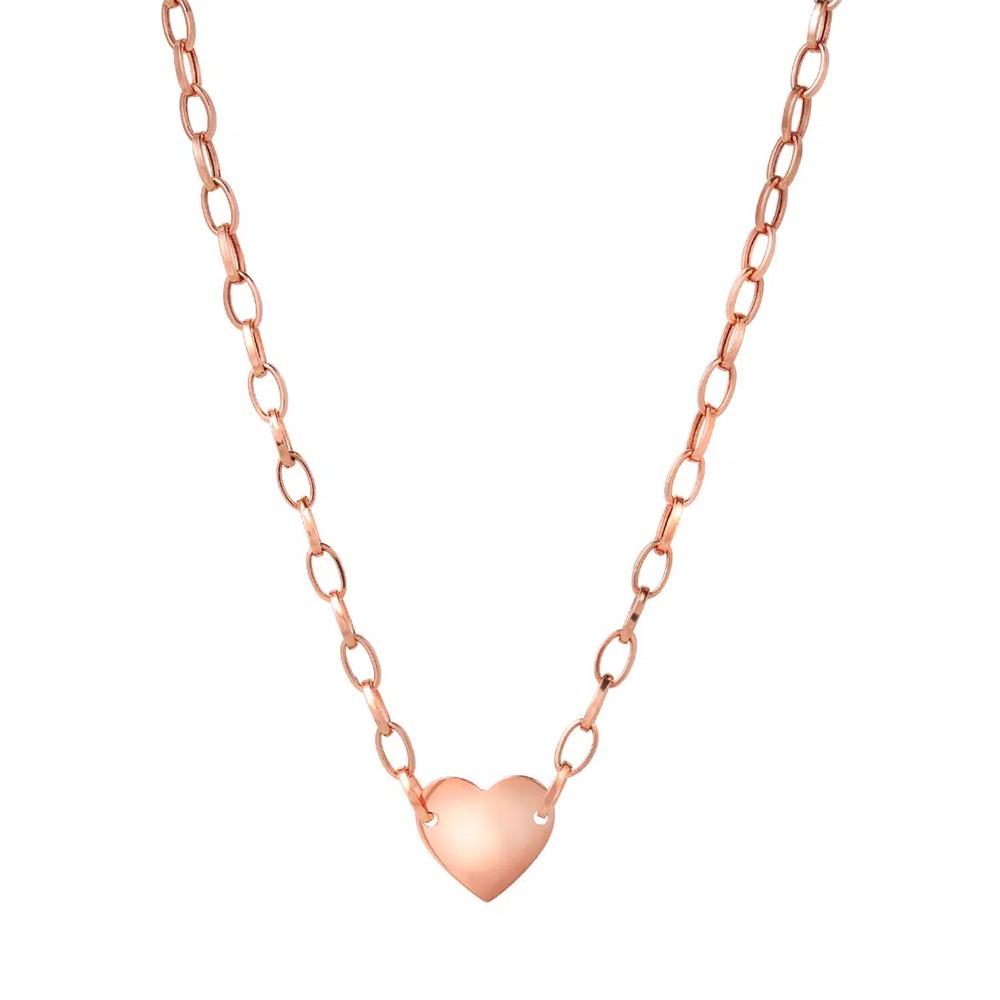 TOMEI Love Chain ожерелье, розовое золото 585/14K 1