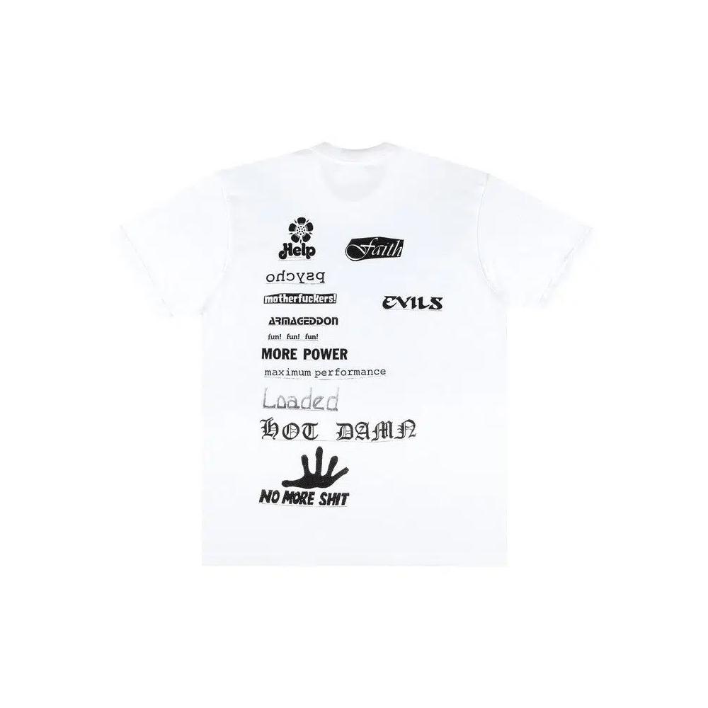 Футболки Supreme No More Shit Tee 'White' 2
