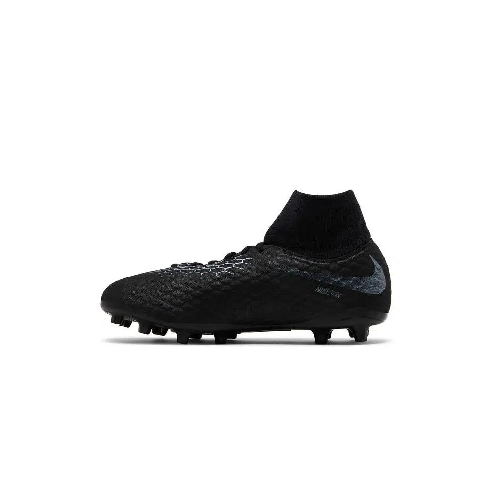 Бутсы Nike Hypervenom 3 Academy DF FG GS «Black» 3