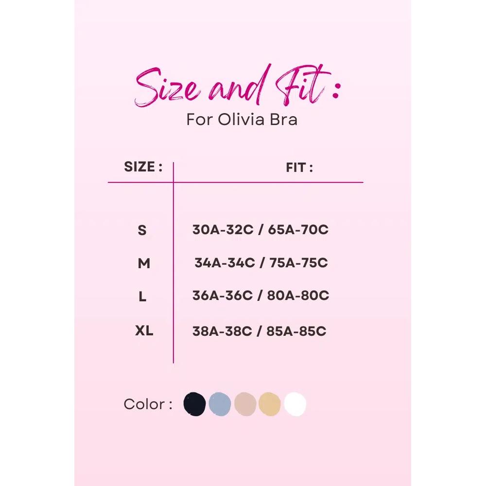 Бюстгальтер Premium Olivia Seamless Wireless Paded Push Up, синий 5
