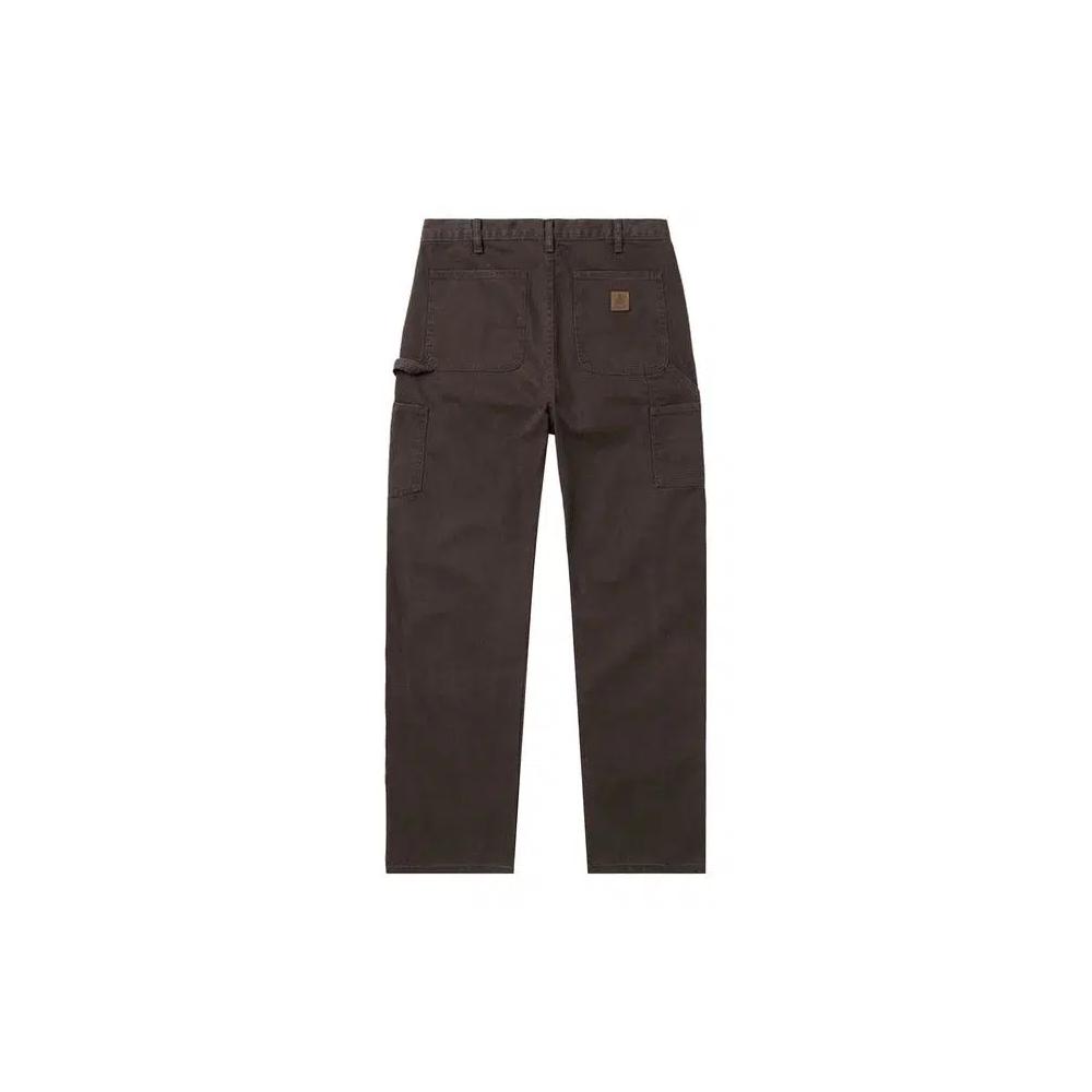 Джинсы One Of These Days Canvas Double Knee Pants 'Washed Brown' 2