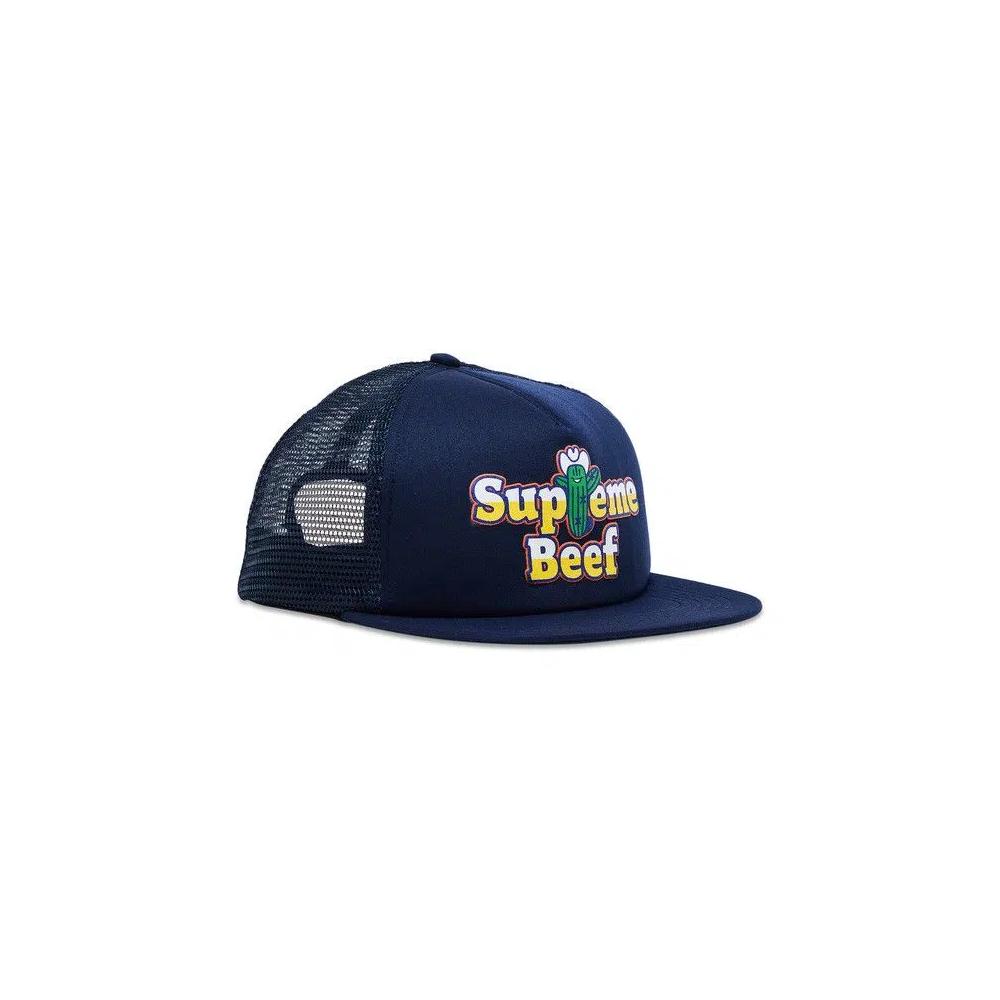 Кепки Supreme Beef Mesh Back 5-Panel 'Темно-синий' 2