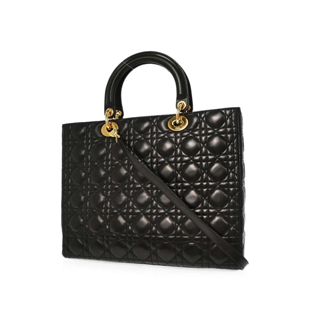 Сумка-тоут Lady Dior Cannage (2004 год) 2