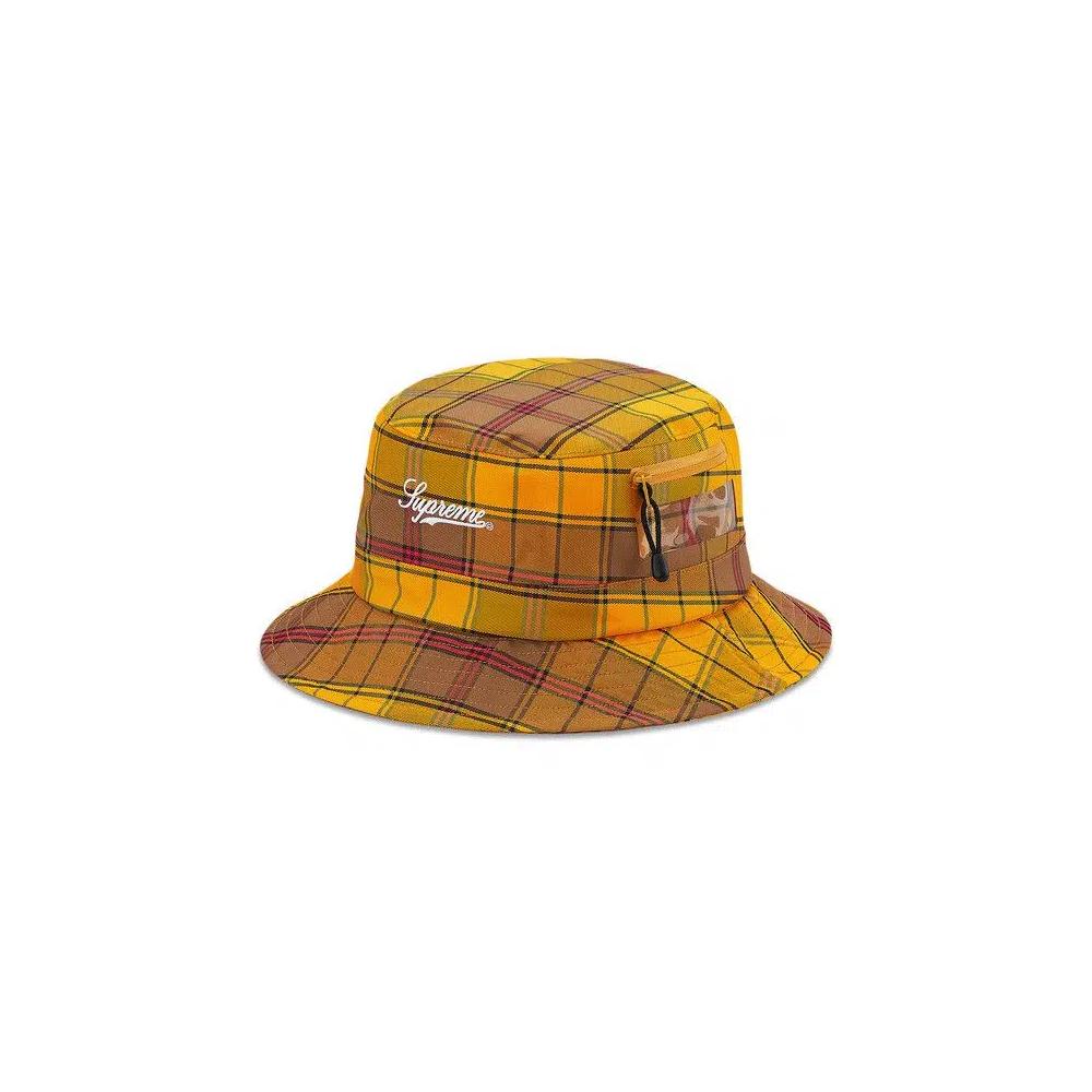 Кепки Supreme GORE-TEX Tech Crusher 'Gold Plaid' 1