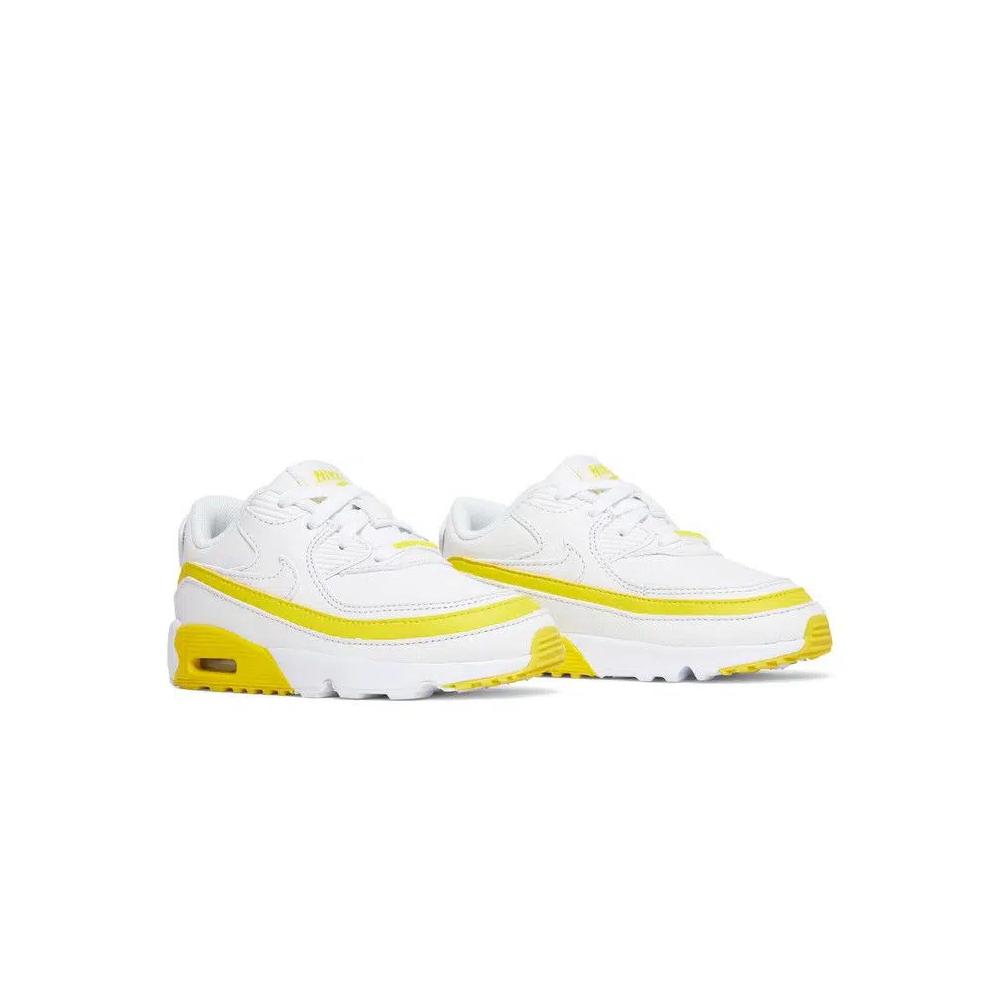 Кроссовки Undefeated x Nike Air Max 90 BT 'White Optic Yellow' 8