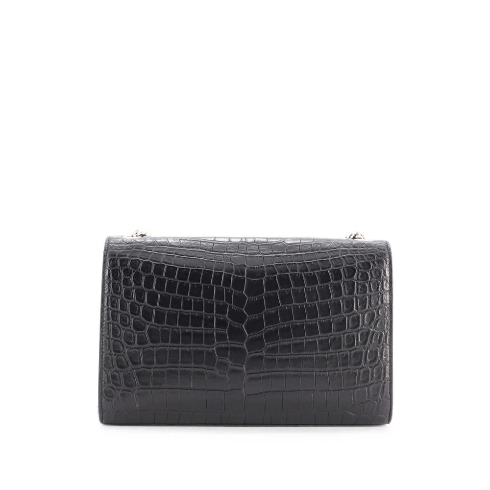 Classic Monogram Tassel Crocodile Embossed Leather Medium crossbody bag 2