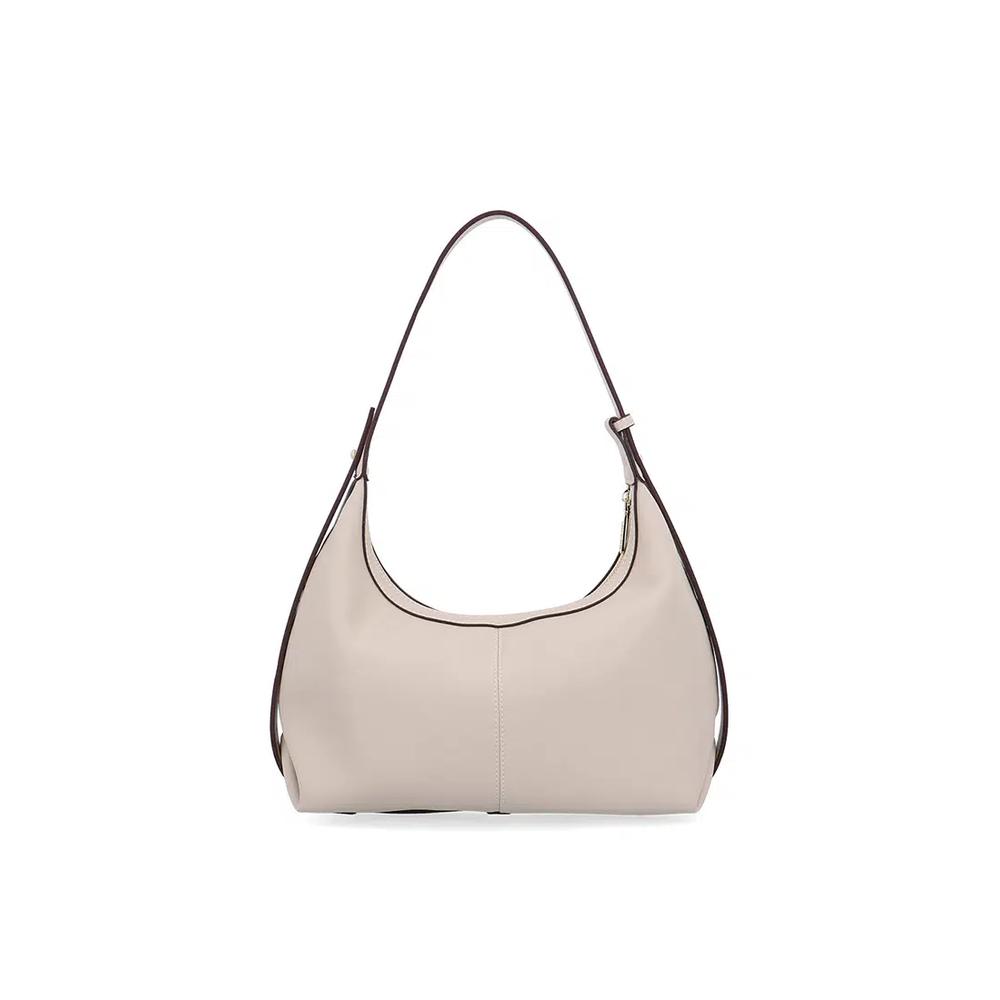Aura Soft Crescent Tote - нюд 3