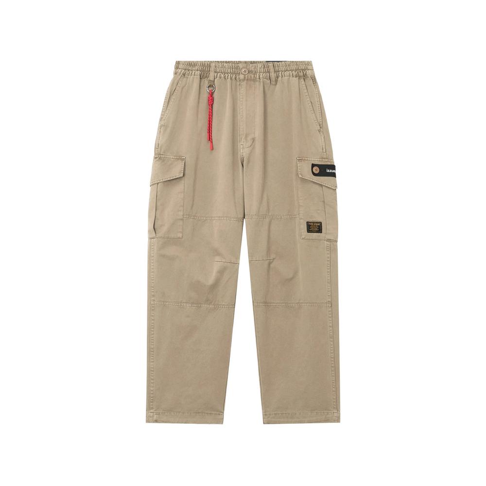 logo-patch cargo pants 1