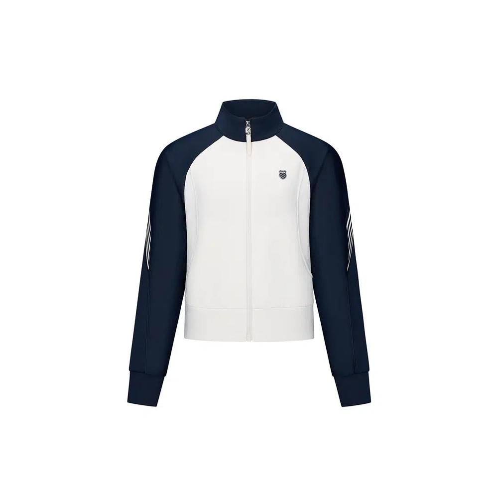 ЖЕНСКАЯ K-SWISS LOGO COLOR BLOCK ВЯЗАНАЯ КУРТКА 5