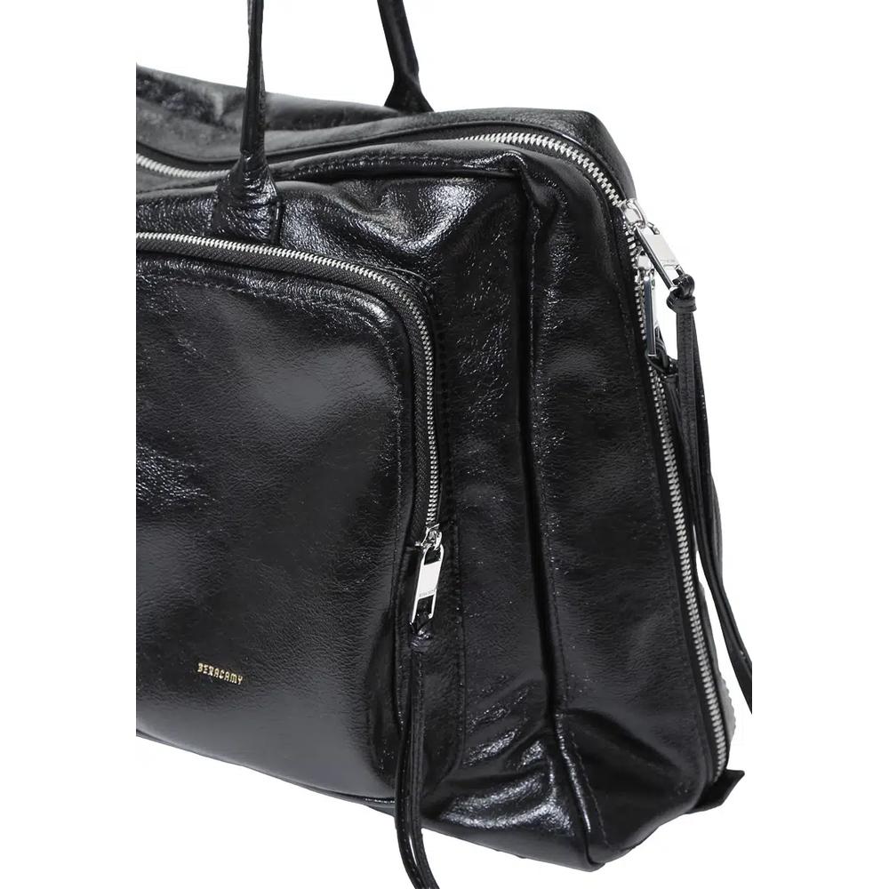 Bashour Front Pockets Shoulder Bag Large - черный 5