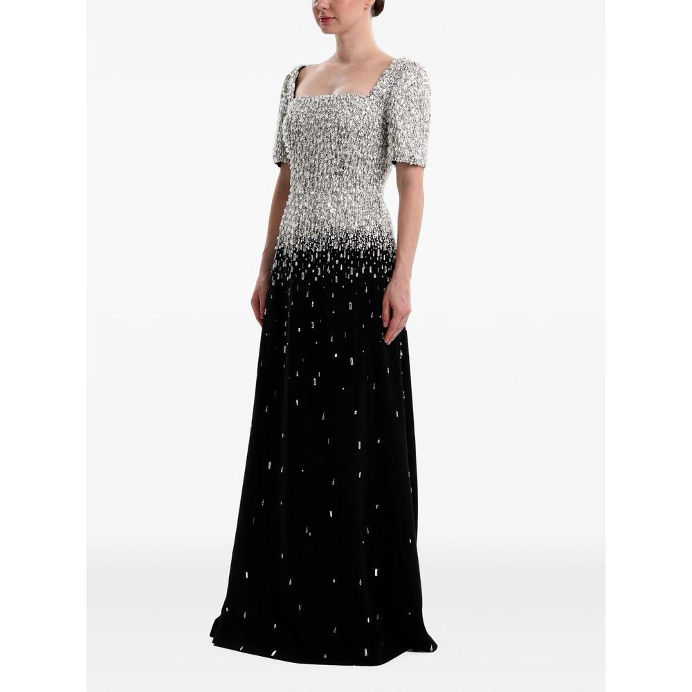 dégradé crystal-embellished maxi dress 2