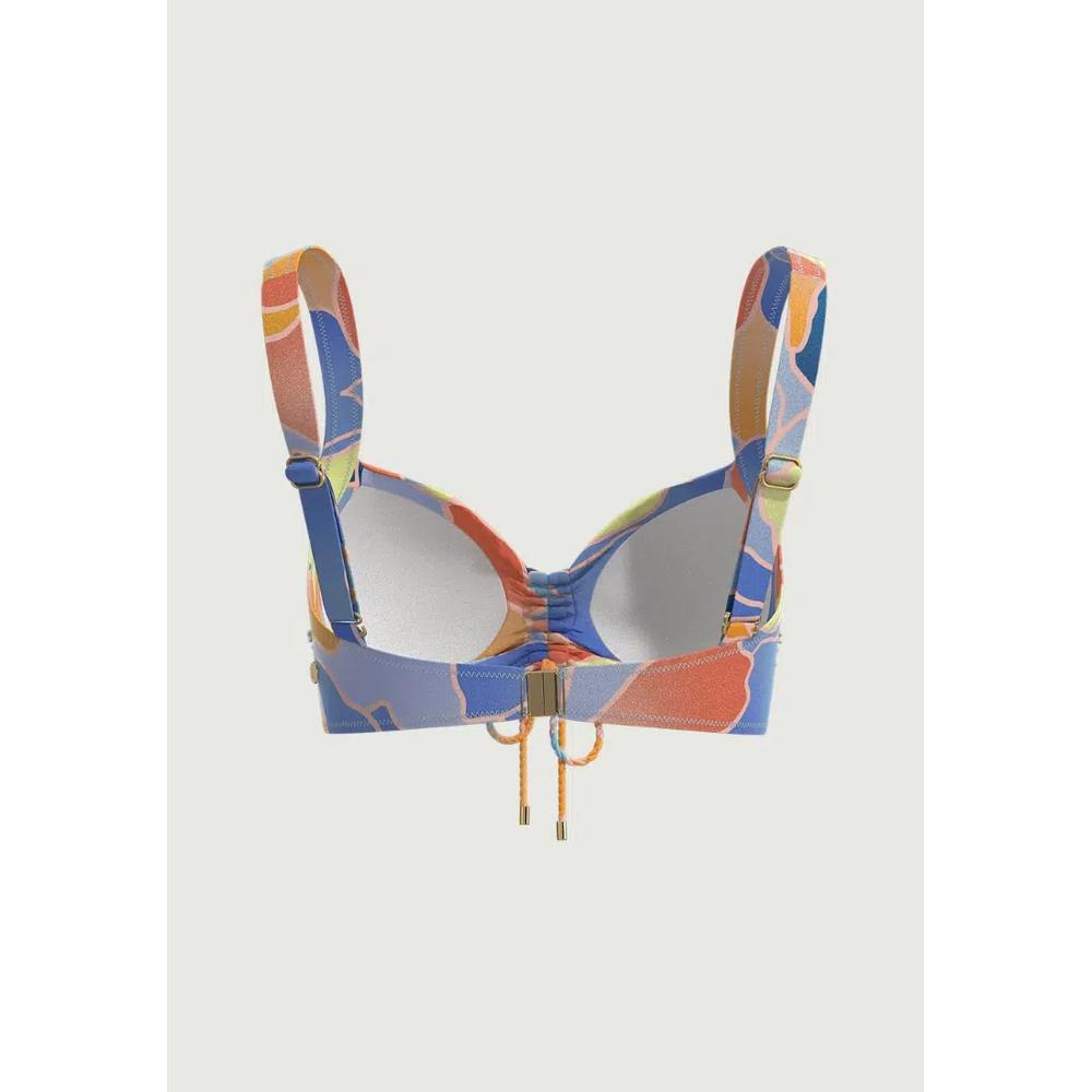 Топ с чашками и драпировкой спереди Waterlily Penny Blue Plus 4