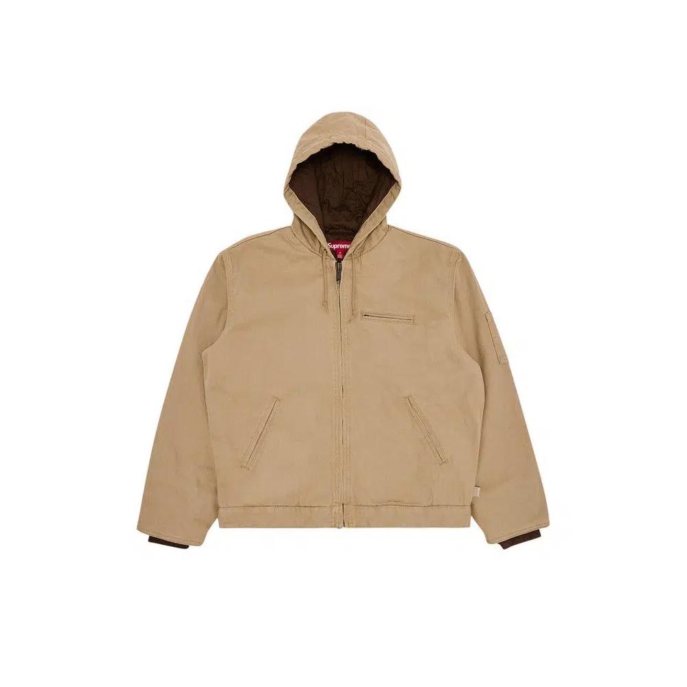 Куртки Supreme x Thrasher Hooded Work Jacket 'Tan' 1