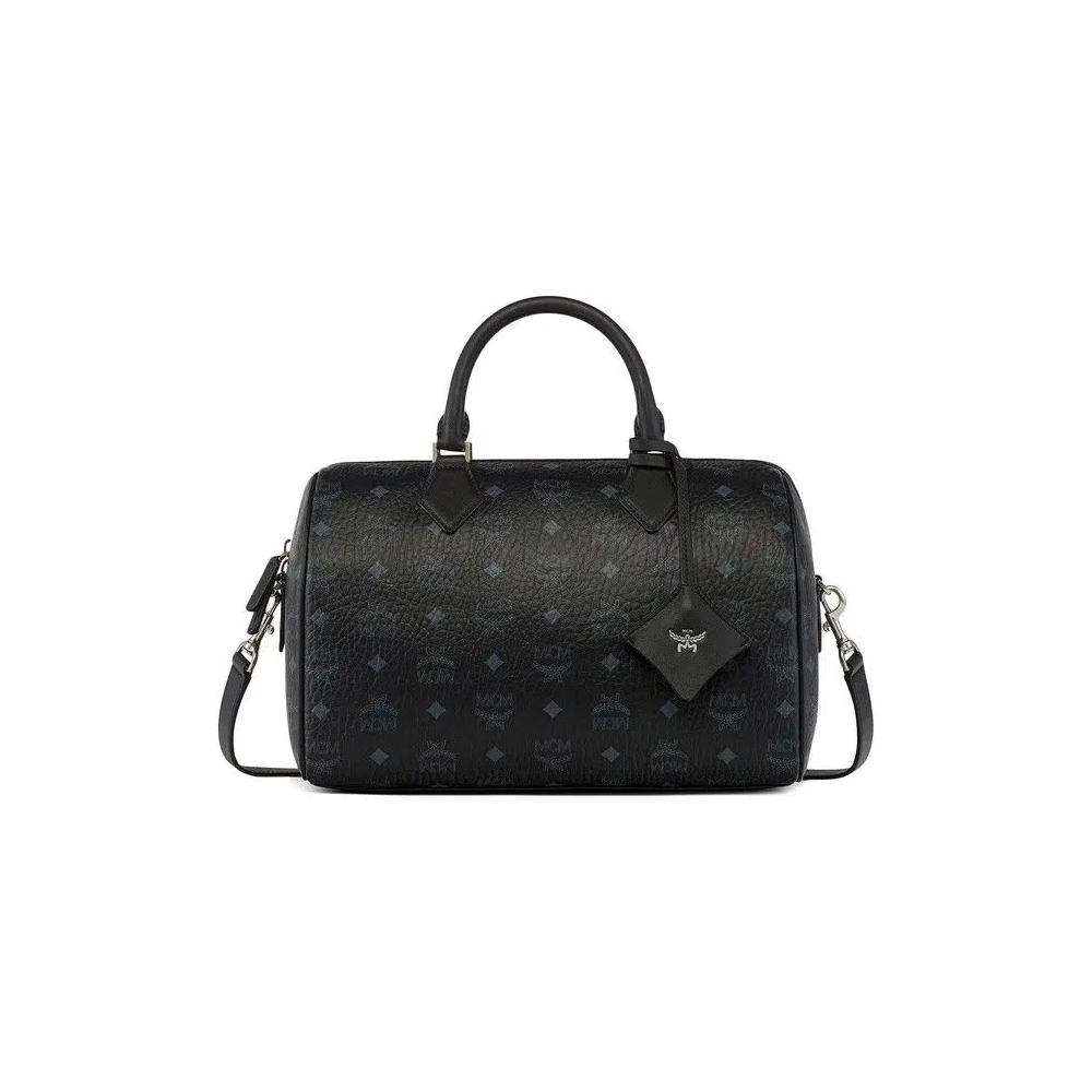 Сумки с ручками MCM Ella Vi Medium Boston Bag 'Black' 1
